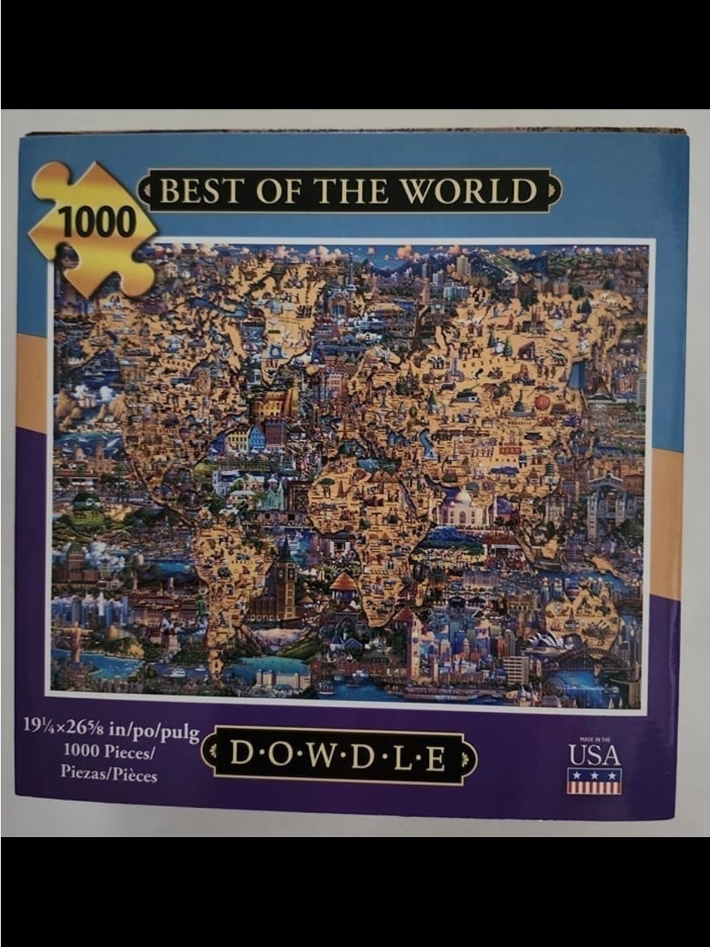 Dowdle Best of the World 1000-Piece Jigsaw Puzzle